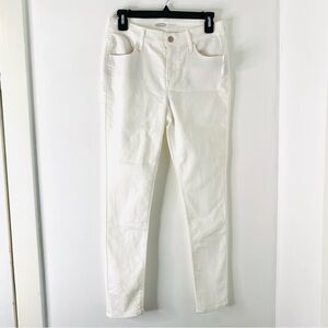 Old Navy White Mid Rise Super Skinny Jeans NWT